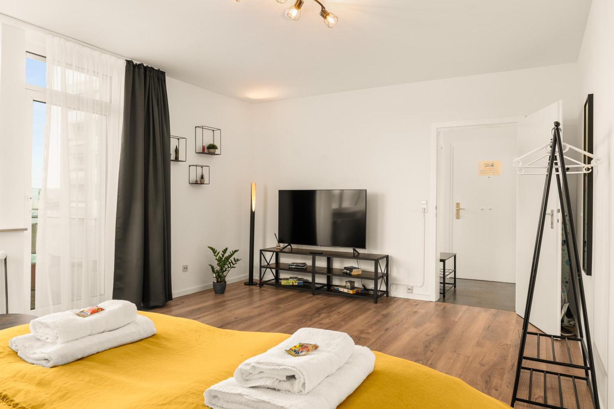 Free Living - City Design Apartments, Zentrum, Outlet, Balkon, Kueche วอล์ฟสบวร์ก ภายนอก รูปภาพ